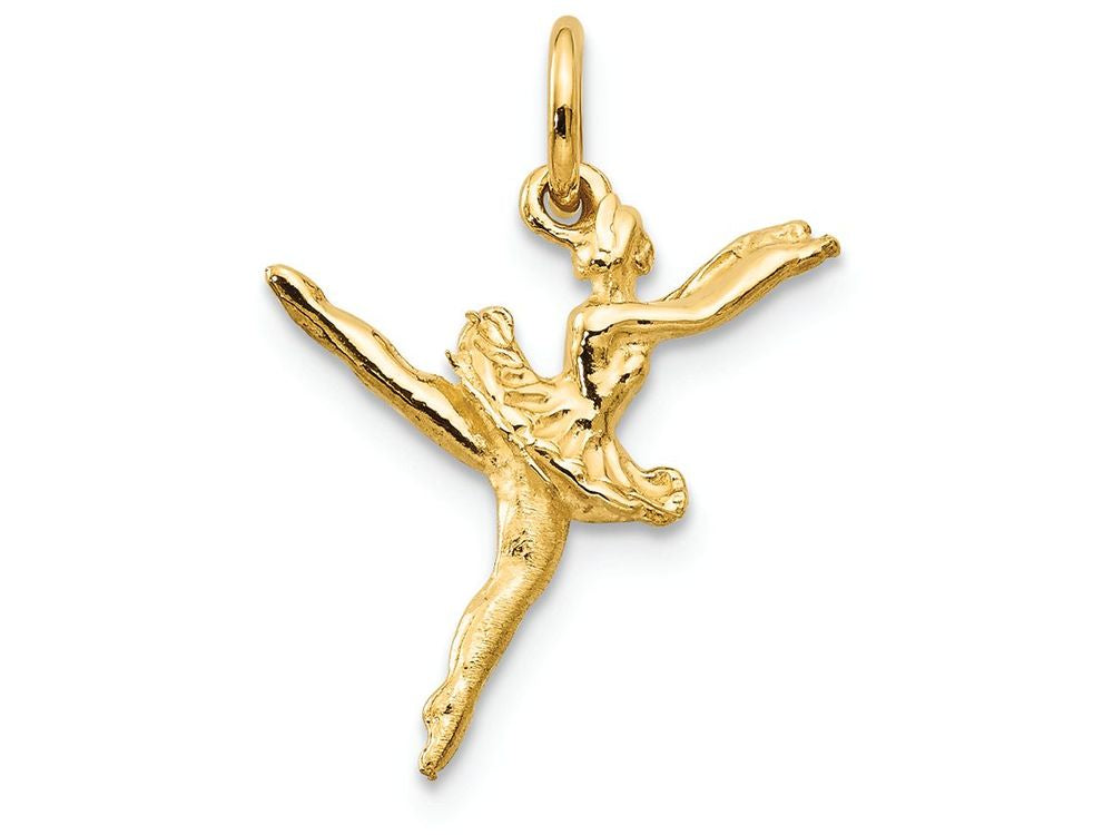 FJC Finejewelers 14k Yellow Gold Ballerina Charm