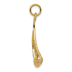 FJC Finejewelers 14k Yellow Gold Sailboat Charm