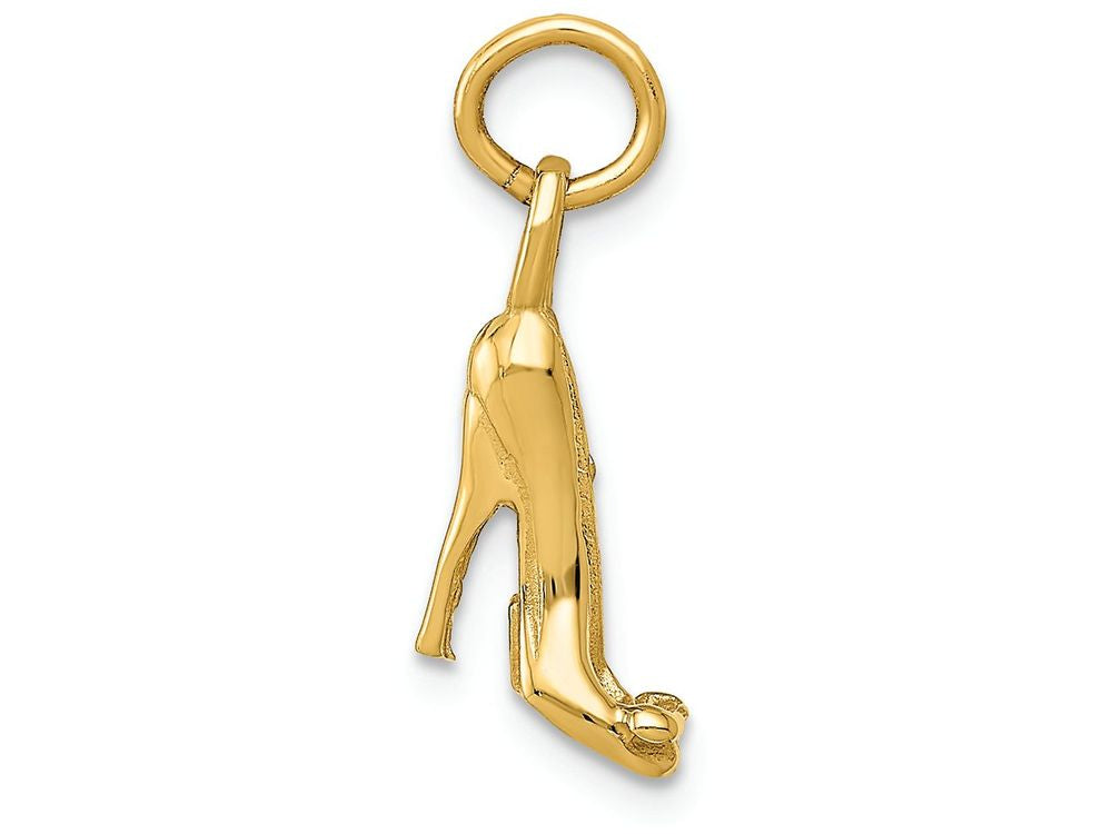 FJC Finejewelers 14k Yellow Gold French Slipper Charm