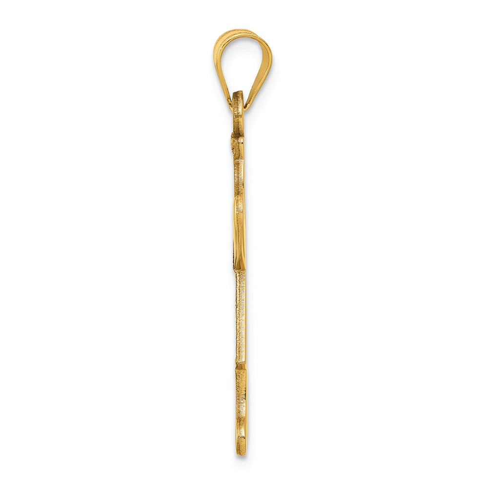 FJC Finejewelers 14k Yellow Gold Girl Charm
