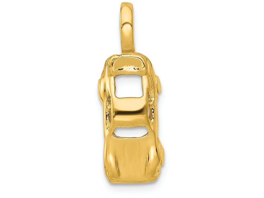 FJC Finejewelers 14k Yellow Gold Sports Car Charm