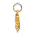 FJC Finejewelers 14k Yellow Gold Ice Skate Charm