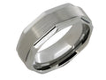 Lancello Tungsten 8mm Wedding Band