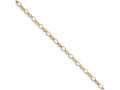 FJC Finejewelers 10 Inch 14k Yellow Gold 9in With 1in Ext Anklet