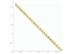 FJC Finejewelers 10 Inch 14k Yellow Gold Polished Double-sided Heart Anklet with Lobster clasp