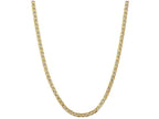 FJC Finejewelers 8 Inch 14k Yellow Gold 5.1mm Semi-solid Anchor Chain Bracelet
