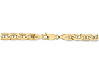 FJC Finejewelers 24 Inch 14k Yellow Gold 5.85mm Semi-solid Anchor Chain Necklace