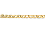 FJC Finejewelers 8 Inch 14k Yellow Gold 5.85mm Semi-solid Anchor Chain Bracelet