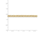 FJC Finejewelers 20 Inch 14k Yellow Gold 4.3mm Semi-solid Curb Link Chain Necklace
