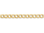 FJC Finejewelers 20 Inch 14k Yellow Gold 5.25mm Semi-solid Curb Link Chain Necklace