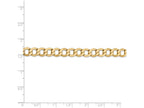 FJC Finejewelers 18 Inch 14k Yellow Gold 6.0mm Semi-solid Curb Link Chain Necklace