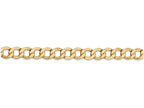 FJC Finejewelers 7 Inch 14k Yellow Gold 6.0mm Semi-solid Curb Link Chain Bracelet