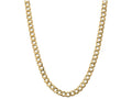 FJC Finejewelers 20 Inch 14k Yellow Gold 8.0mm Semi-solid Curb Link Chain Necklace