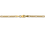 FJC Finejewelers 16 Inch 14k Yellow Gold 2.5mm Hollow Figaro Chain Necklace