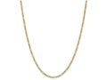 FJC Finejewelers 16 Inch 14k Yellow Gold 2.5mm Hollow Figaro Chain Necklace