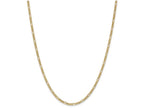 FJC Finejewelers 20 Inch 14k Yellow Gold 2.5mm Hollow Figaro Chain Necklace