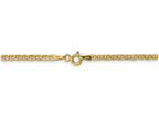 FJC Finejewelers 18 Inch 14k Yellow Gold 2.40mm Anchor Chain Necklace