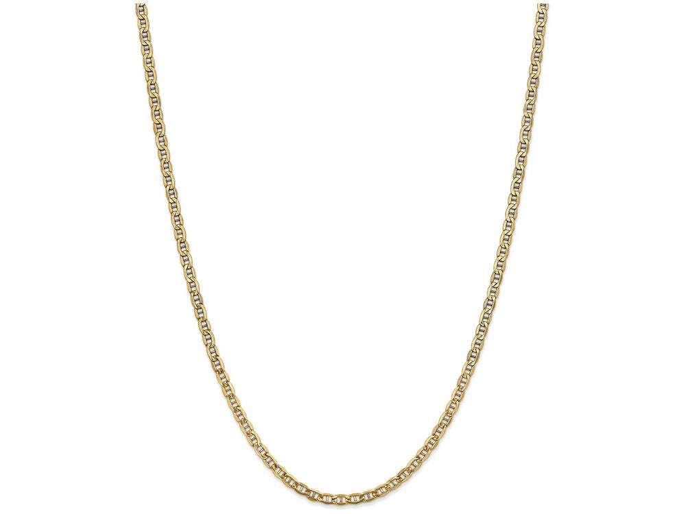 FJC Finejewelers 16 Inch 14k Yellow Gold 3.20mm Anchor Chain Necklace