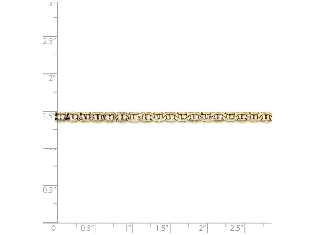 FJC Finejewelers 18 Inch 14k Yellow Gold 3.20mm Anchor Chain Necklace