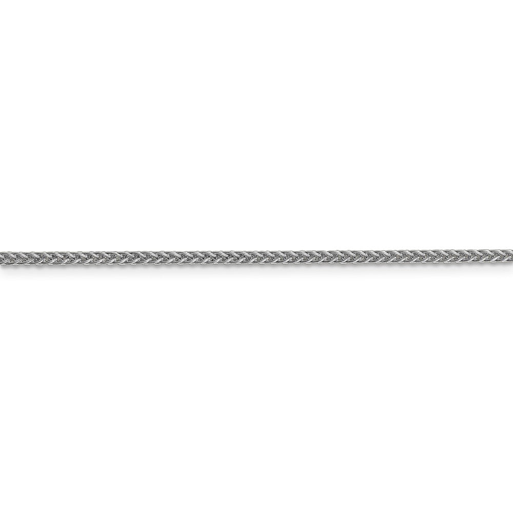 FJC Finejewelers 18 Inch 14k White Gold 2mm Wheat Hollow Chain Necklace