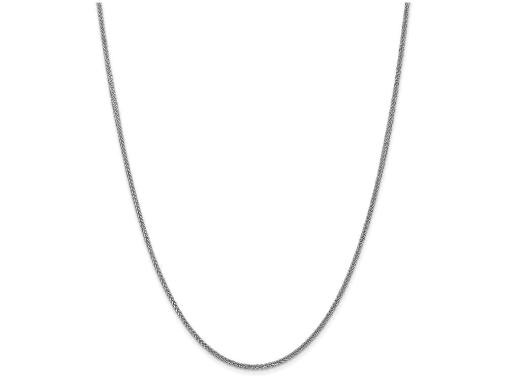 FJC Finejewelers 20 Inch 14k White Gold 2mm Wheat Hollow Chain Necklace