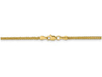 FJC Finejewelers 24 Inch 14k Yellow Gold Wheat Semi-Solid Chain Necklace