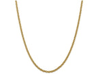 FJC Finejewelers 16 Inch 14k Yellow Gold bright-cut Hollow Chain Necklace