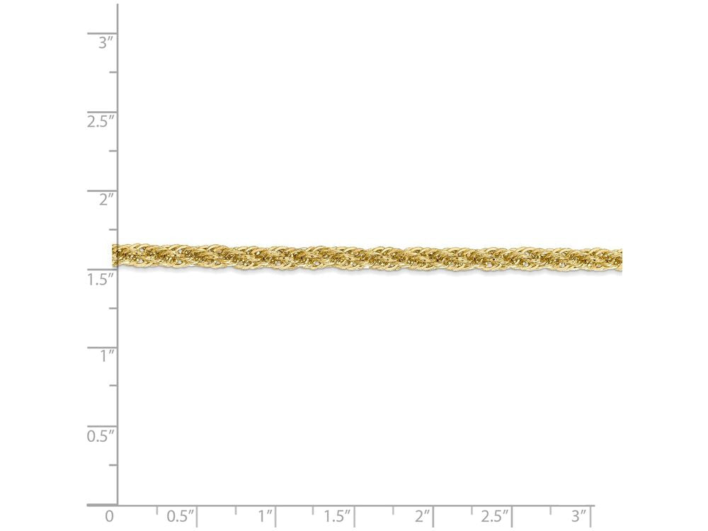 FJC Finejewelers 20 Inch 14k Yellow Gold bright-cut Hollow Chain Necklace