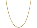 FJC Finejewelers 20 Inch 14k Yellow Gold 3.8mm Hollow Rope Chain Necklace
