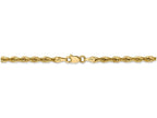 FJC Finejewelers 7 Inch 14k Yellow Gold 3.8mm Hollow Rope Chain Bracelet