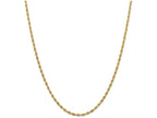FJC Finejewelers 7 Inch 14k Yellow Gold 3.8mm Hollow Rope Chain Bracelet