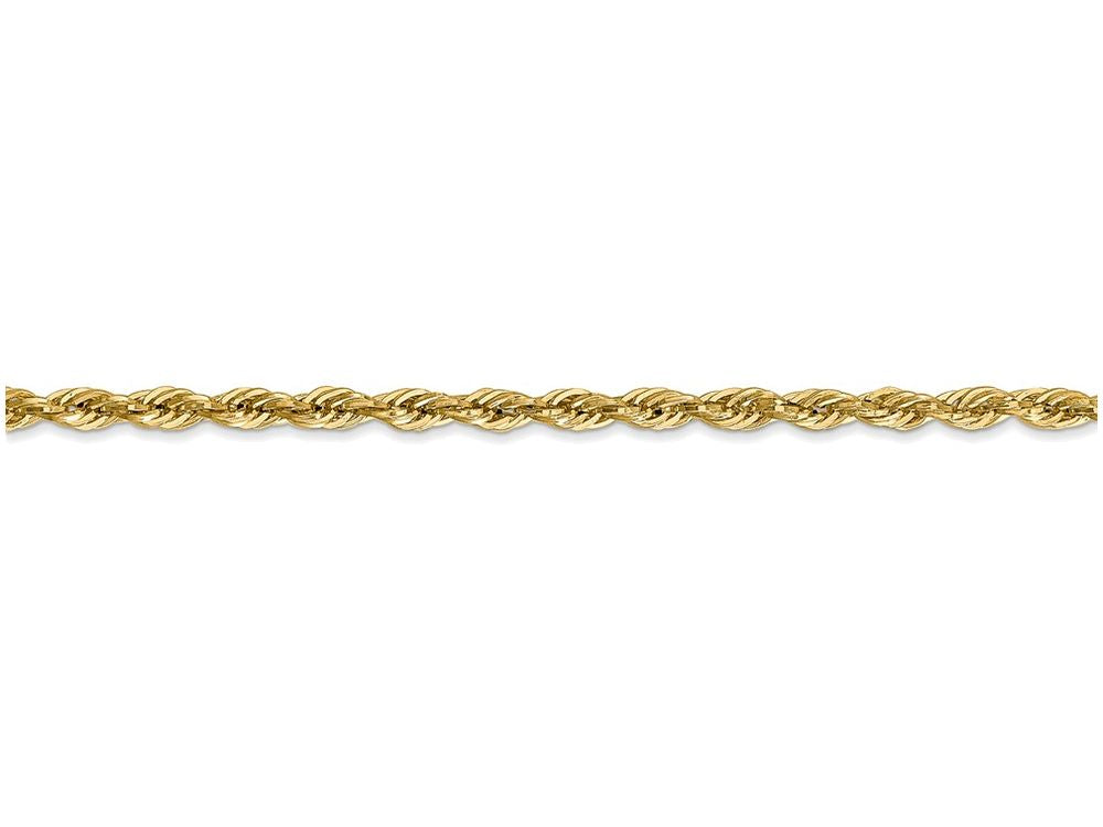 FJC Finejewelers 20 Inch 14k Yellow Gold 2.9mm Hollow Rope Chain Necklace