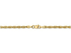 FJC Finejewelers 7 Inch 14k Yellow Gold 2.9mm Hollow Rope Chain Bracelet