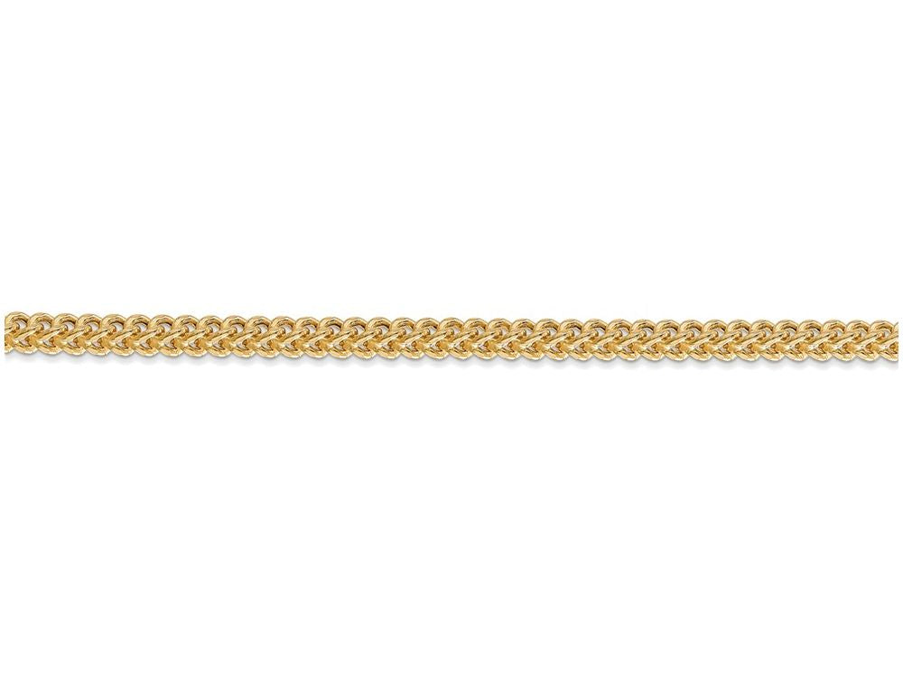 FJC Finejewelers 22 Inch 14k Yellow Gold 3mm Hollow Franco Chain Necklace