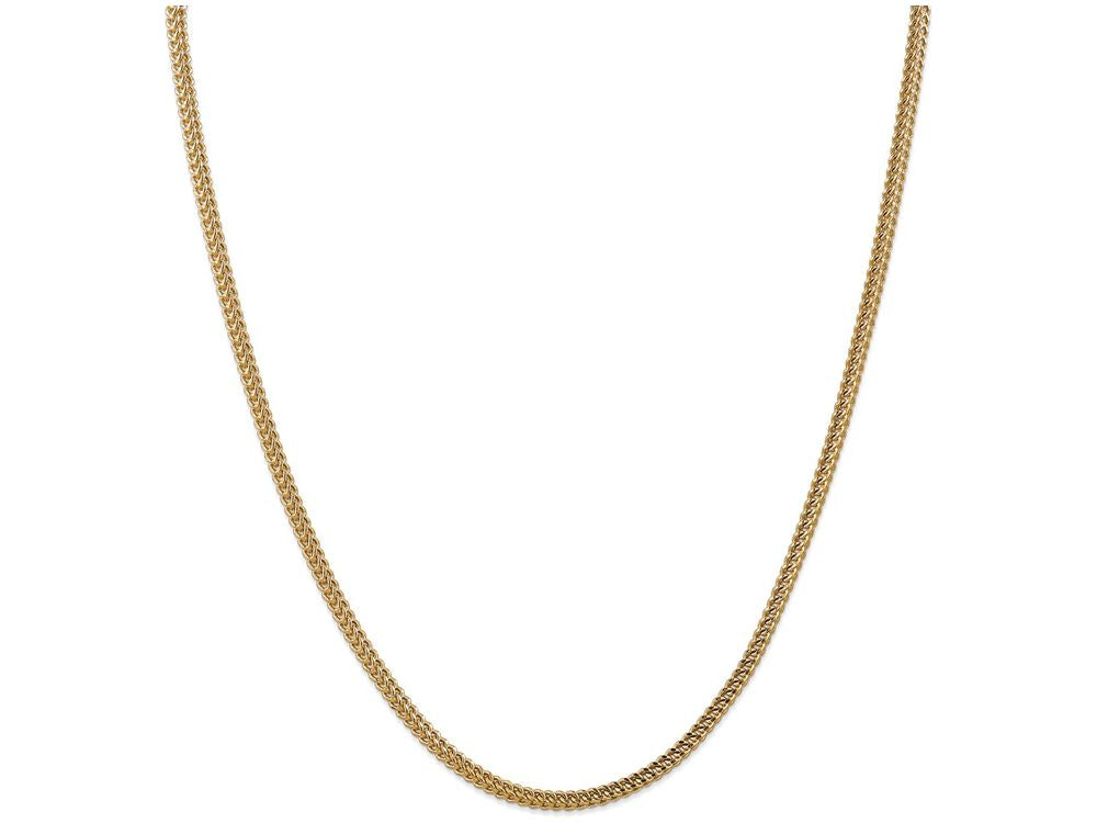 FJC Finejewelers 22 Inch 14k Yellow Gold 3mm Hollow Franco Chain Necklace