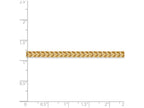 FJC Finejewelers 18 Inch 14k Yellow Gold 3.7mm Hollow Franco Chain Necklace