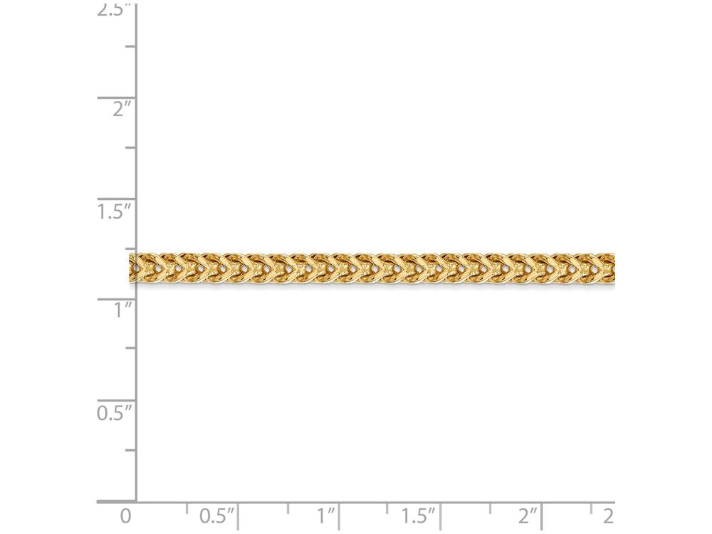 FJC Finejewelers 22 Inch 14k Yellow Gold 3.7mm Hollow Franco Chain Necklace