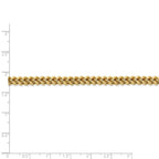 FJC Finejewelers 24 Inch 14k 4.5mm Hollow Franco Chain Necklace