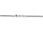 FJC Finejewelers 18 Inch 14k White Gold 1.75mm Round Box Chain Necklace