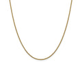 FJC Finejewelers 14 kt Yellow Gold 1.5mm Hollow Round Box Chain Bracelet
