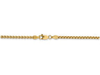 FJC Finejewelers 18 Inch 14k Yellow Gold 2.45mm Hollow Round Box Chain Necklace