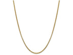 FJC Finejewelers 18 Inch 14k Yellow Gold 2.45mm Hollow Round Box Chain Necklace