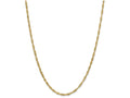 FJC Finejewelers 16 Inch 14k Yellow Gold 2.75mm Hollow Singapore Chain Necklace