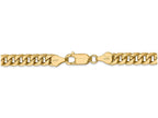 FJC Finejewelers 18 Inch 14k Yellow Gold Hollow Miami Cuban Chain Necklace