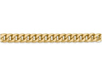 FJC Finejewelers 22 Inch 14k Yellow Gold Hollow Miami Cuban Chain Necklace