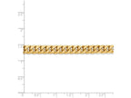 FJC Finejewelers 20 Inch 14k Yellow Gold Hollow Miami Cuban 6.75mm Chain Necklace