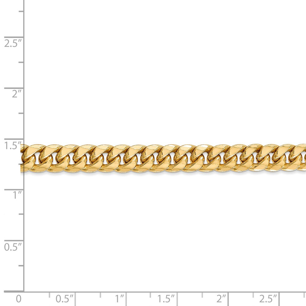 FJC Finejewelers 24 Inch 14k Hollow Miami Cuban Chain Necklace