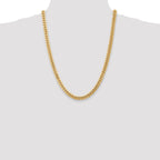 FJC Finejewelers 24 Inch 14k Hollow Miami Cuban Chain Necklace