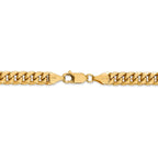 FJC Finejewelers 24 Inch 14k Hollow Miami Cuban Chain Necklace