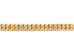FJC Finejewelers 7 Inch 14k Yellow Gold Hollow Miami Cuban Chain Bracelet